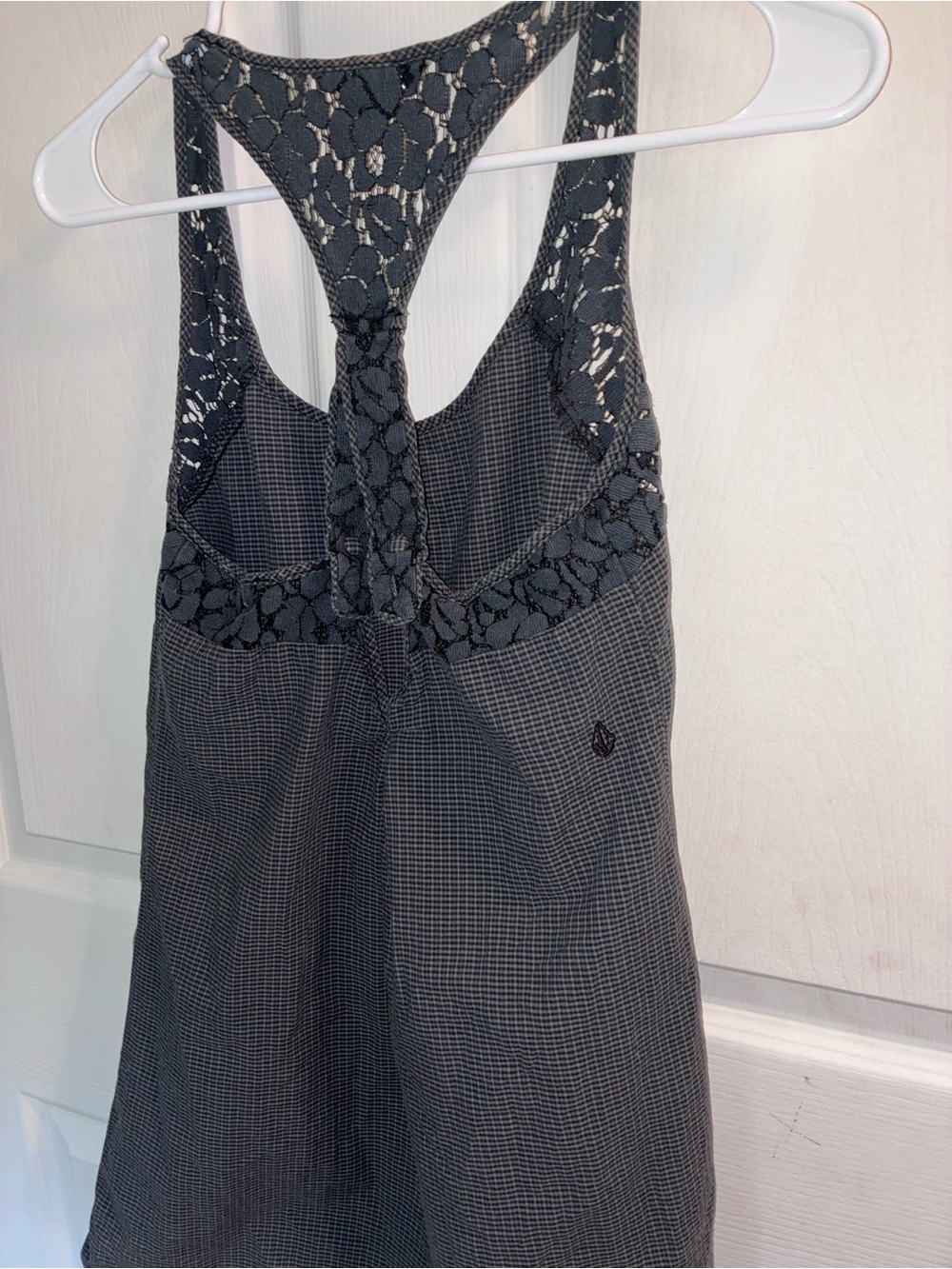 Volcom Black Lace Racerback Tank Top - Picture 4 of 4